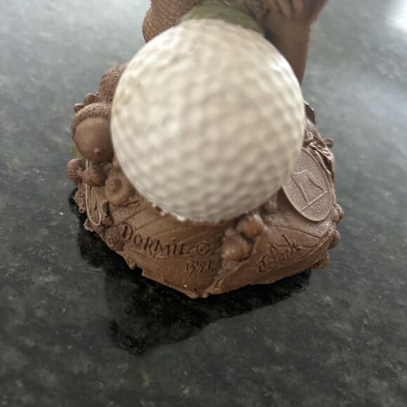 Tom Clark 1991 DORMIE #5164 Cairn Studio Signed Golf Figurine with COA #20578 - Picture 3 of 7